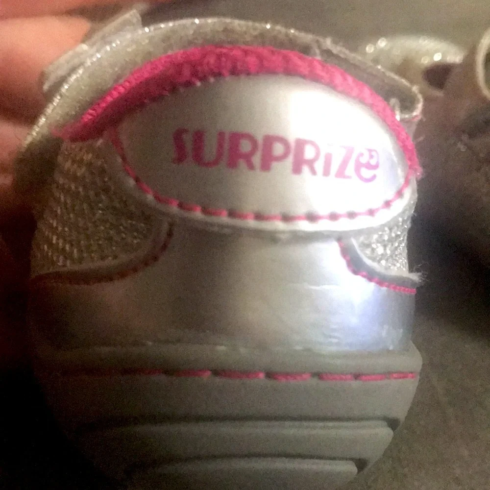 Surprise baby shoes